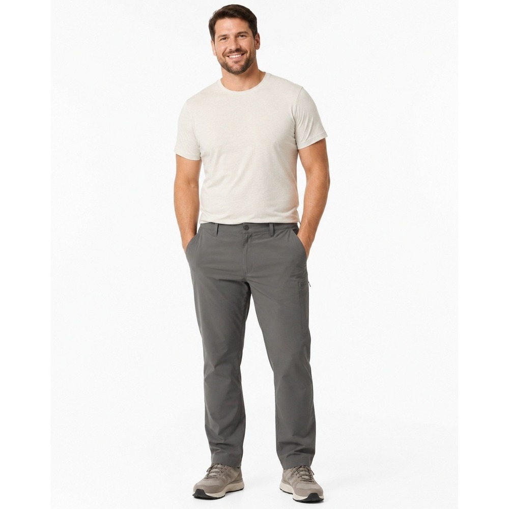 Alpine Design Mens Modern Fit‎ Hiking Pants Gray UPF 50 Stretch 44x30 NWT